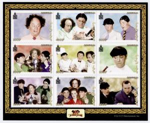 Mongolia 2490 MNH Three Stooges, Larry, Curly & Moe