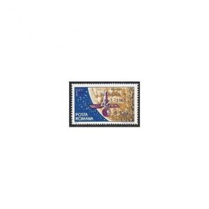 Romania 1737, MNH. Michel 2395. Flight of the Ranger 9 to the Moon, 1965.