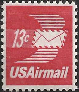 # C79 MINT NEVER HINGED WINGED LETTER