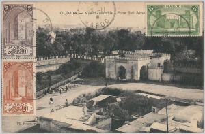 56415 -  MAROC -  POSTAL HISTORY: POSTCARD from OUDJA  1918