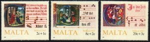 Malta # B60 - B62 MNH VF 