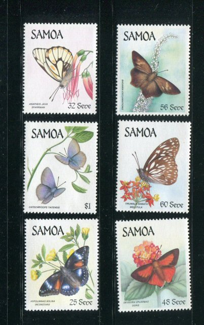 Samoa #660-5 MNH