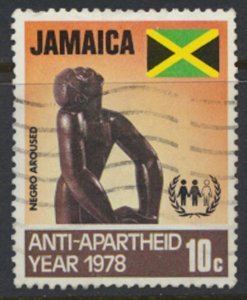 Jamaica  SG 460  Anti- Apartheid Year  1978  SC# 450  Used see scan