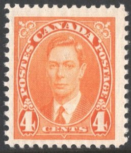 Canada SC#234 4¢ King George VI (1937) MNH