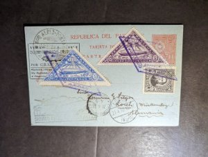 1932 Paraguay Airmail LZ 127 Graf Zeppelin Cover Asuncion to Lorch Germany