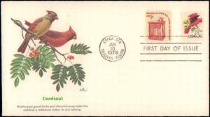Canada, First Day Cover, Birds, United States