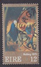 Ireland sc#337 1973 12p Christmas used