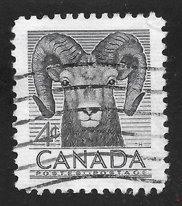 Canada #324 4c National Wildlife Week - Big Horn Sheep