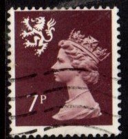 Scotland - #SMH8 Machin Queen Elizabeth II - Used