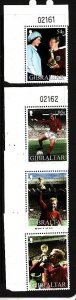 Gibraltar-Sc#905-8-unused NH set-Sports-World Cup Soccer History-2002-