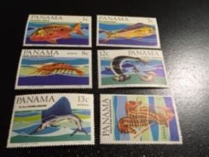 Panama sc 463-463A,C339-C342 MNH comp set