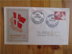 1969 Greenland First Day Cover - Scott # 70 (YY26)