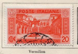 Italy 1928-29 Early Issue Fine Used 20c. 273596