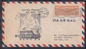 United States FFC - Boulder City NV, Nov 1938 First Flight