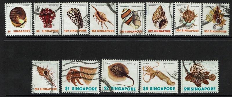 Singapore SC# 263-275, Used, 263 Mint - S971