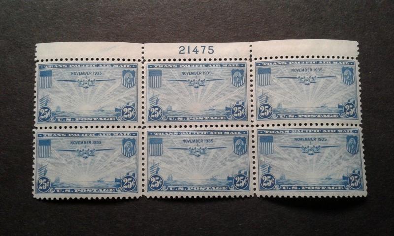  US #C30 MNH plate block of 6 (2) ~1811.2052