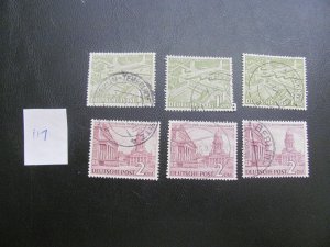 BERLIN 1949 USED LOT  XF  $42 (117)