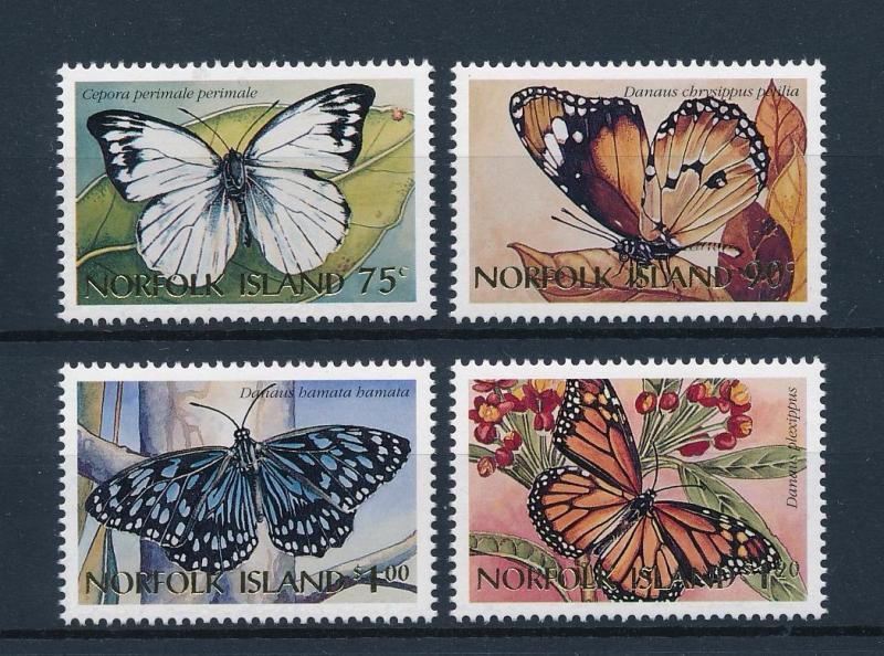 [39330] Norfolk Island 1997 Butterflies Schmetterlingen Papillons  MNH