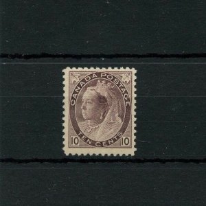 10c MNH Numeral issue F-VF centering, very small bend  Cat $600 to $2400 Canada 