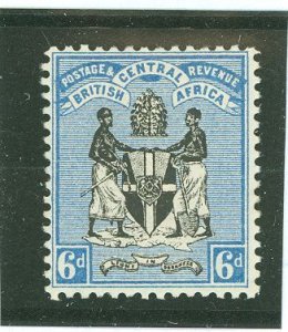 British Central Africa #24 Unused Single