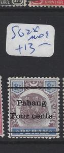 MALAYA  PAHANG   (PP2507B)   4C/8C TIGER SG 25     MOG