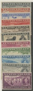 Newfoundland #233-243  Single (Complete Set)