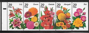 #2829-33 MNH Complete Booklet Pane.