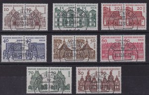Berlin 1964 Mi#242-249 Pairs used CV€280.00 (BN1079)