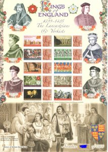 BC-132 History of Britain 16 2008 Kings of england no.253 sheet U/M