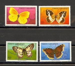 Turkey Scott 2421-2424 Mint NH (Catalog Value $20.35)