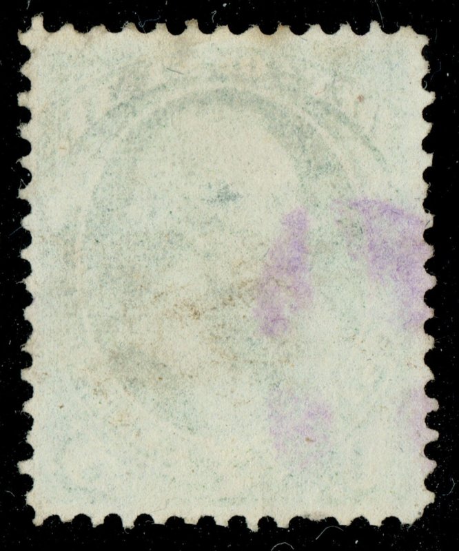 [0968] 1873 Scott#O61 used cv :$65 PURPLE FANCY CANCEL