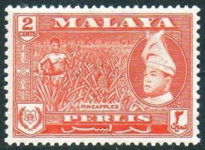 Perlis 1957 2c Pineapples MH