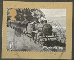 GREAT BRITAIN 2013 CLASSIC LOCOS. 1ST SG3497 SELF ADHESIVE  FINE USED