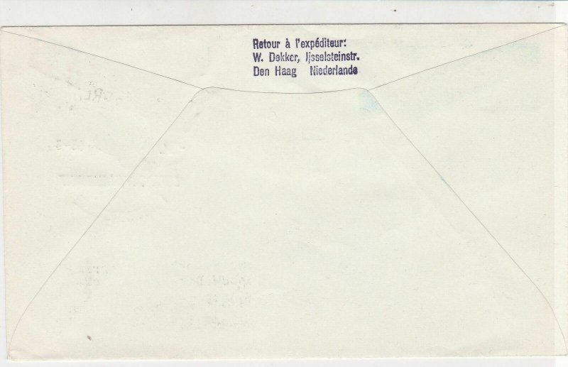 DDR 1963 Airmail Berlin Sofia Slogan Cancels First Flight Stamps Cover ref 22724