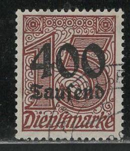 Germany Scott # O35, used