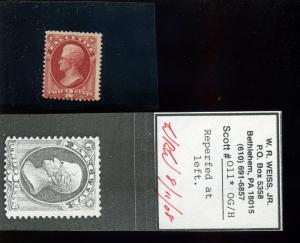 Scott #O11 Executive Official Mint Stamp with Weiss Cert (Stock O11-32)