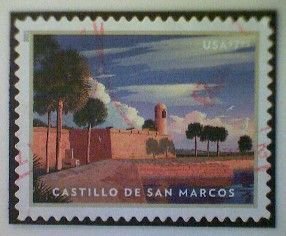 United States, Scott #5554, used(o), 2021, Castillo de San Marcos, $7.95