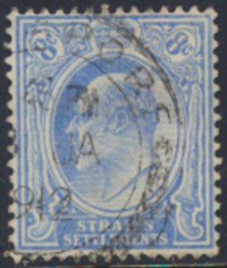 Straits Settlements    SC# 134 Used  see details & scans