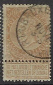 Belgium SC#70 Used F-VF SCV$20.00...Great Spot(s)!