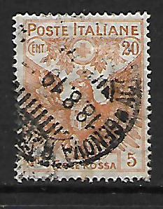 ITALY  B3  USED    ITALIAN EAGLE 1915