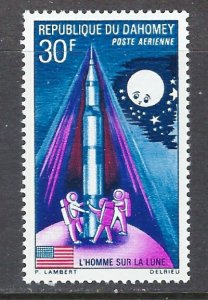 Dahomey C117 MNH 1970 Space flight (ap8154)