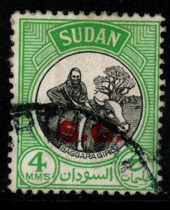 SUDAN SGO70 1951 4m BLACK & YELLOW-GREEN USED