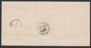 POLAND 1866 Folded official letter ex BEUTHEN / LIEGNIZT....................G194