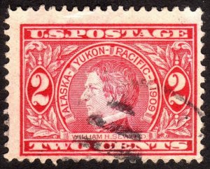 1909, US 2c, William H. Seward, Used, Sc 370