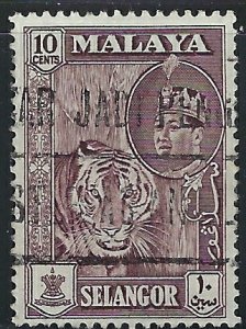 Malaya Selangor 119 Used 1961 issue (fe9700)