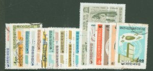 Korea #398-416 Used Single (Complete Set)