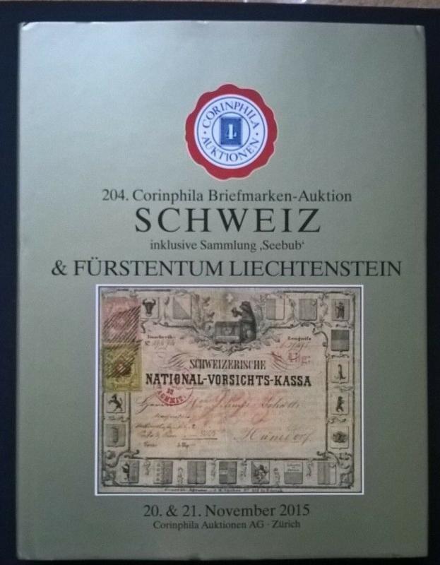 Auction catalogue SCHWEIZ Seebub Altschweiz Classic SWITZERLAND Stamps Covers 