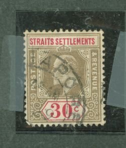 Straits Settlements #100 Used Single