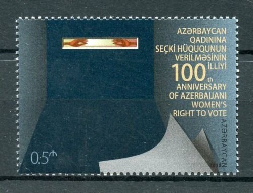 Azerbaijan 2018 MNH Women's Right to Vote 1v Set Elections Voting Stamps 