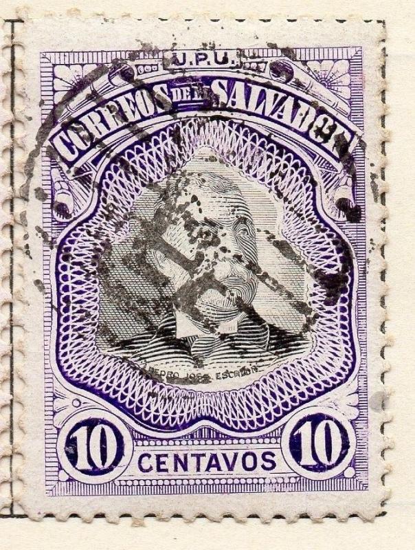 Salvador 1906 Early Issue Fine Used 10c. 148268